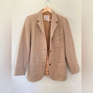 Armani Houndstooth Wool Blazer